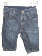 GAP jeansowe spodnie na gumie 3/6 mies