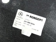 upholstery mats boot left Mercedes W251