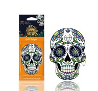 Zapach Samochodowy AROMA Muertos GOLD TATOO Czaszka Odświeżacz