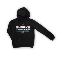 Bluza z kapturem dla chłopca SJ Sharks Reebok 128