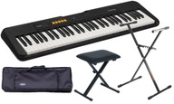 CASIO CT-S100 BK KEYBOARD DO NAUKI + SET 4