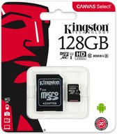 KINGSTON Karta pamięci micro SD 128GB CLASS 10 UHS