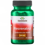 SWANSON RESWERATROL 250mg resveratrol serce