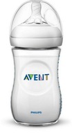 AVENT Butelka 260 ml NATURAL smoczek nr 2 plastikowa