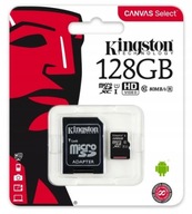 KARTA PAMIĘCI microSD 128GB KINGSTON Z ADAPTEREM