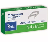 Zszywki Tetis 24x8 GZ101-D