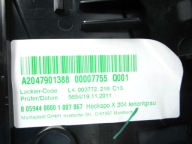 Spoiler Couverture Arrière du capot Mercedes GLK X204 755