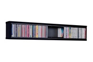 Półka ścienna stojak regał 68 CD na płyty z muzyką audio