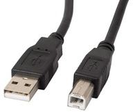 Kabel długi 5m USB 2.0 A-B AB FERRYT do drukarki