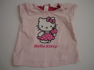 HELLO KITTY różowa tunika bluzka H&M r.62/68