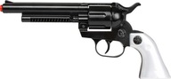 Kovový kovbojský revolver 12 nábojov Gonher
