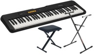 CASIO CT-S100 BK KEYBOARD DO NAUKI + SET 2