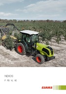 CLAAS Nexos prospekt 2015 kombajn ciągnik traktor