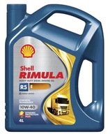 Polosyntetický motorový olej Shell Rimula R5 E 4 l 10W-40