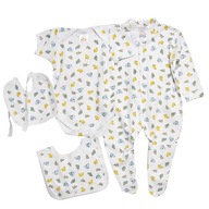 Babywear 4-cz.Komplet Wyprawka 100% Bawełny r.73cm