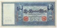 Niemcy - BANKNOT - 100 Marek 1910 - Ro: 43a