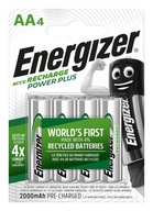 4 x AKUMULATORKI ENERGIZER R6/AA NI-MH 2000mAh