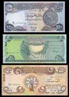 IRAK ZESTAW 250 + 500 + 1000 Dinars 2018 UNC
