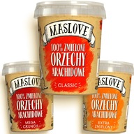 MASLOVE BOX 3x MASŁO ORZECHOWE CLASIC CRUNCH EXTRA