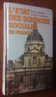 L'ETAT DES SCIENCES SOCIALES EN FRANCE Guillaume