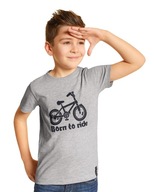 BORN TO RIDE bluzka koszulka t-shirt *110-116