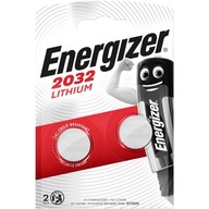 2x Bateria ENERGIZER CR2032 DL2032 Lithium 3V