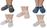 Členkové Ponožky pre deti 28-31 MOKASYNY sada 5 párov 3633