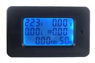 Merač výkonu - merač napätia prúdu wattmeter AC