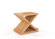 DSI-meble: Nočný stolík JAROCIN drevený buk