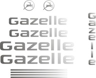 Gazelle nálepky mestský bicykel 124-2R Rôzne farby