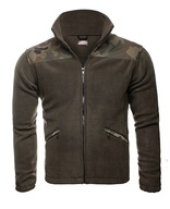 Detský vojnový fleece na ryby khaki MORO 146