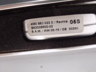 AUDI Q7 4M Lyžiny strešné CHROM 4M0860022C 021C