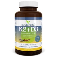 Vitamín K2 MK-7 100mcg + D3 2000IU 120 KAPSÚL