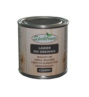 Lakier do drewna SPEKTRUM - czarny 250ml