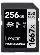 SD karta Lexar Professional 256 GB