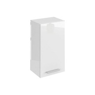 Kúpeľňová skrinka závesná W4 40 cm biely lesk