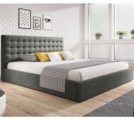 Łóżko V1 tapicerowane sypialniane 140x200 pojemnik