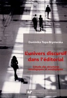 L'univers discursif dans l'éditorial