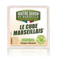 Maitre Savon biele rastlinné mydlo EXTRA PUR 300g marseillská kocka
