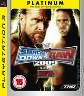 Gra Smack Down vs Raw 2009 platinum ps3