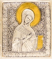 Ikona miniatúry Panny Márie Bogolubskej ZLATO č.1