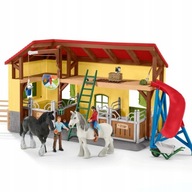 SCHLEICH 42485 STAJNIA DLA KONI Z AKCESORIAMI