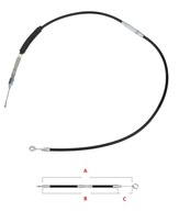 145/159 cm LINKA SPRZĘGŁA HARLEY SPORTSTER XL 883 86-09 1200 96-09