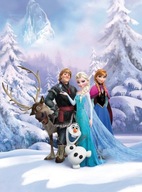 Fototapeta Disney Frozen Anna i Elsa 184x254 cm