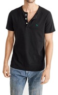 t-shirt Abercrombie Hollister koszulka S czarna