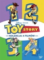 TOY STORY 1 2 3 4 KOLEKCJA 4 FILMÓW 4DVD PL wys24h