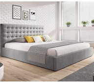 Łóżko V1 tapicerowane sypialniane 140x200 pojemnik