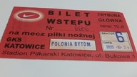 stary bilet GKS KATOWICE - POLONIA Bytom 24.10.99