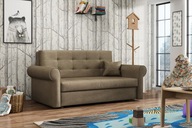 VIVA III SILVER sofa pikowana kanapa młodzieżowa