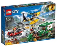 LEGO CITY 60175 Napad nad Górską Rzeką Policja Samolot Samochód HiT